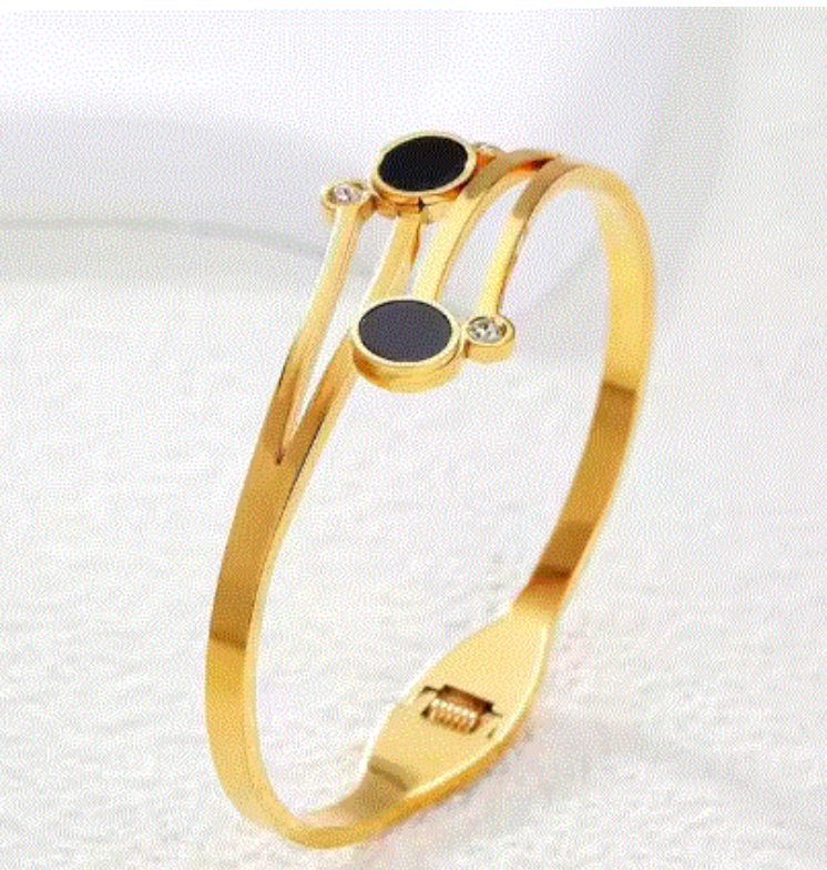 Zircon Cuff Bangle