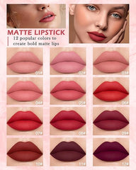 Golden Rose Mate Pretty lip- Lips Glass 12pcs