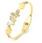 Stainless Steel Butterfly Bangle