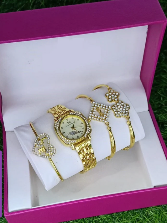 Empress Time With Bracelate Set