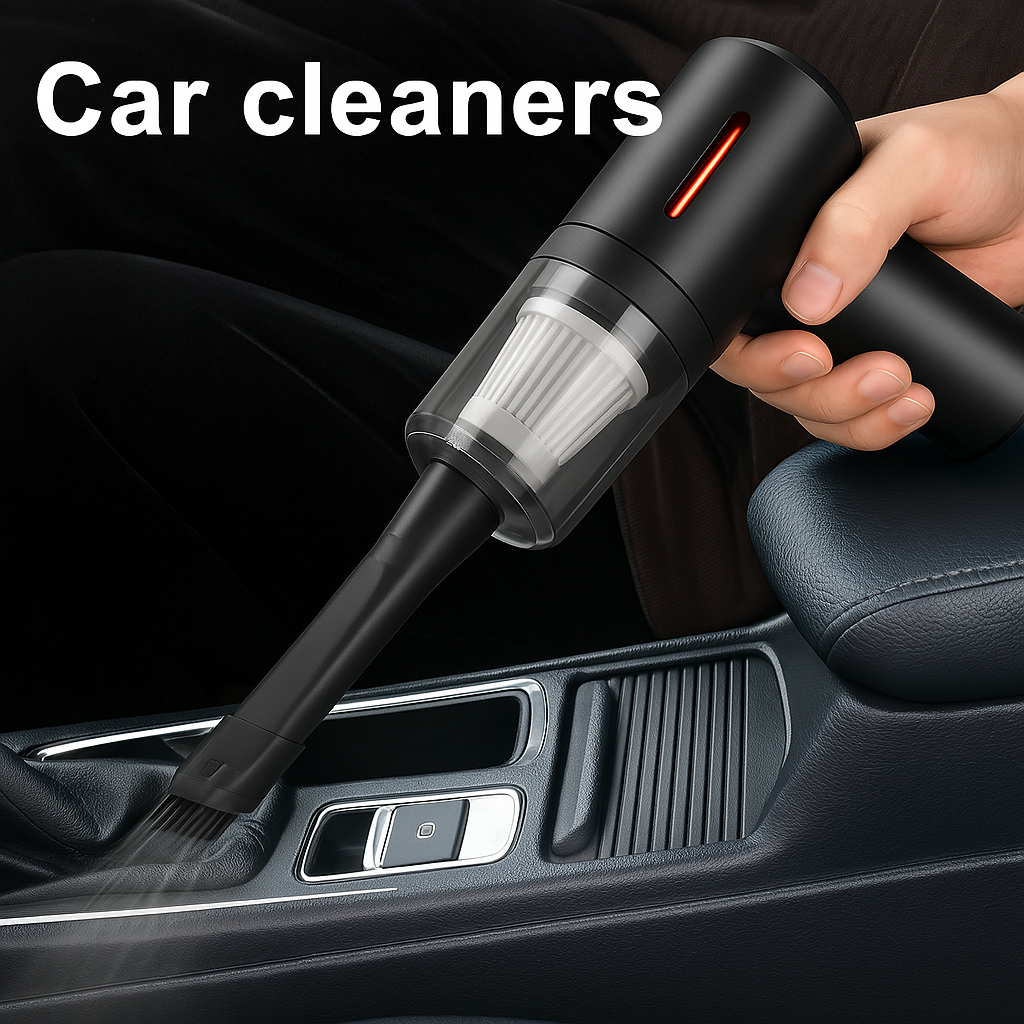 3-in-1 Mini Wireless Vacuum & Air Blower – Portable Cleaner for Car, Home & Electronics