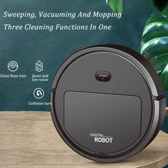 Portable Wireless Smart Mini Sweeping Robot Mopping 3 In1 Rechargeable Cleaning Machine Vacuum Cleaner For Home Office Robot